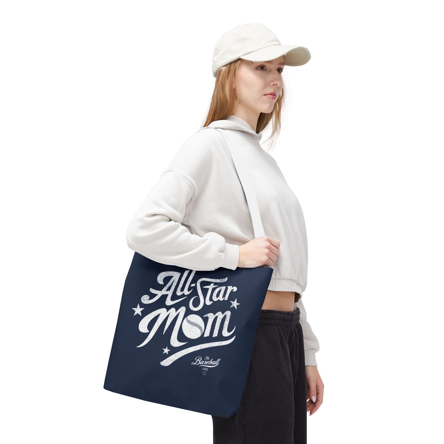 All-Star Mom Tote Bag_Navy