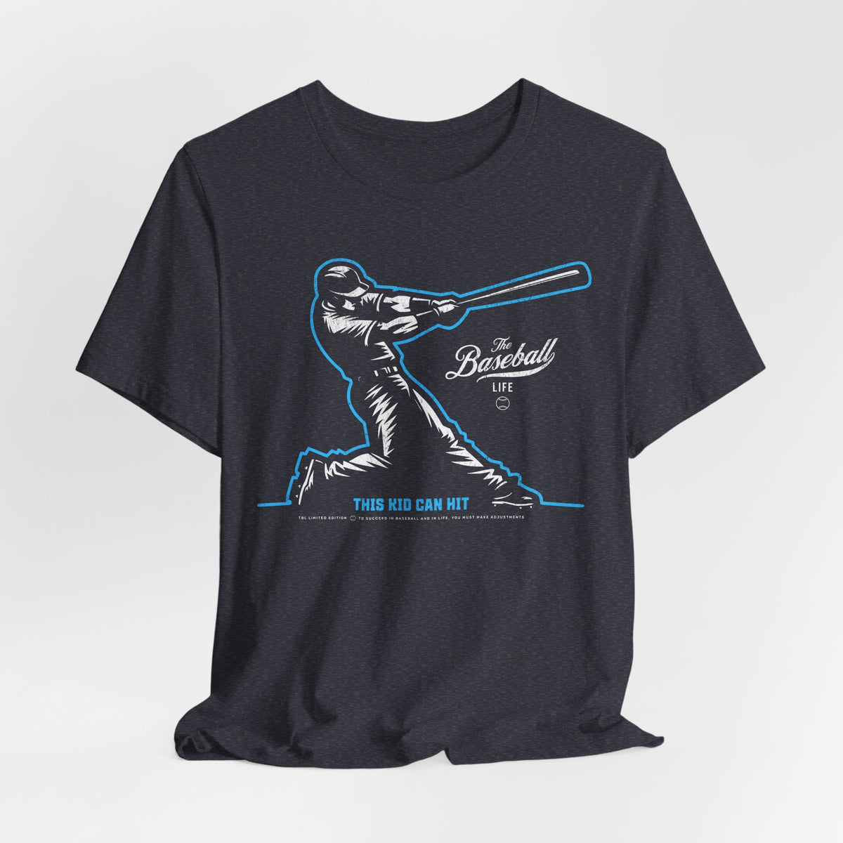 This Kid Can Hit Reversed Baseball T-Shirt
