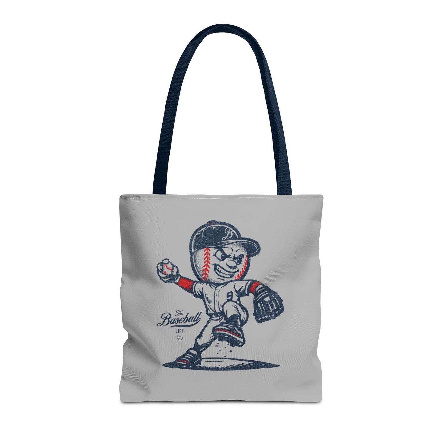 Mr. Baseball Mascot Pitching Tote