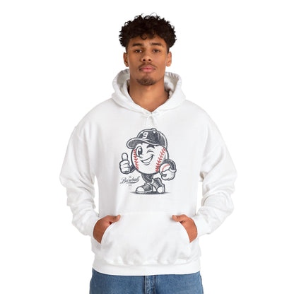 Mr. Baseball Life Mascot Hoodie