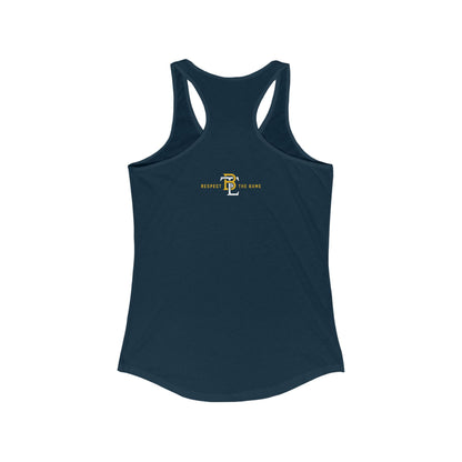The Baseball Life Retro Insignia Racerback Tank