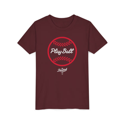 Youth Play Ball Graphic Baseball T-Shirt
