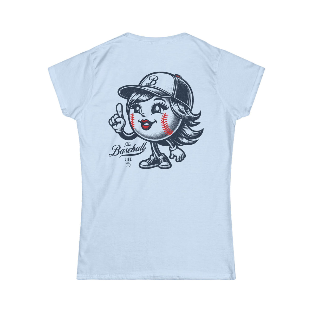 Miss Baseball Mascot Women's T-Shirt