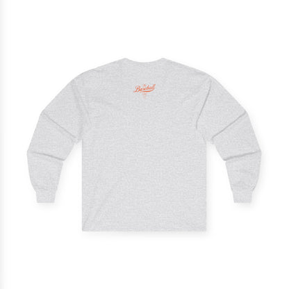 The Baseball Life Long Sleeve T-Shirt_Orange Print