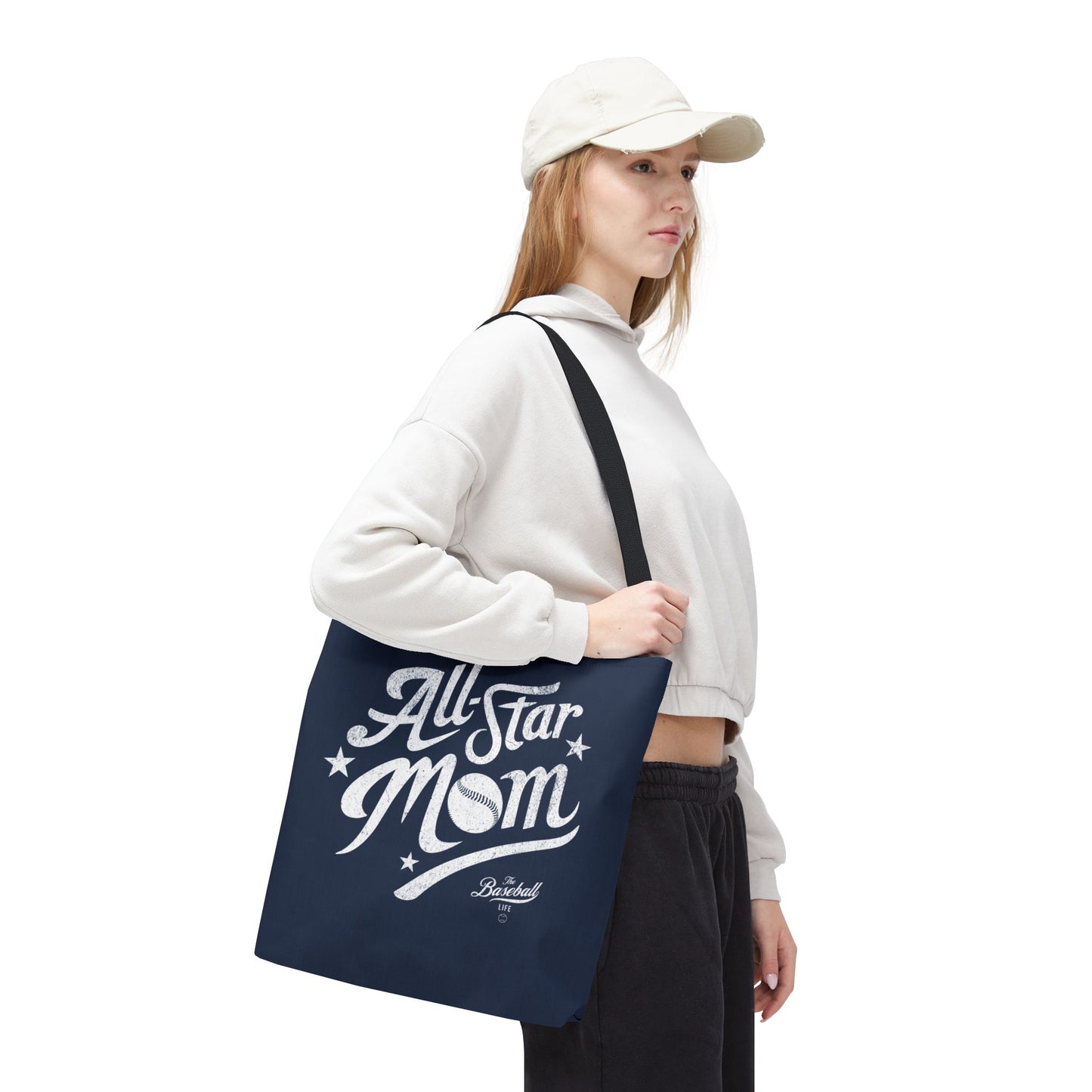 All-Star Mom Tote Bag_Navy