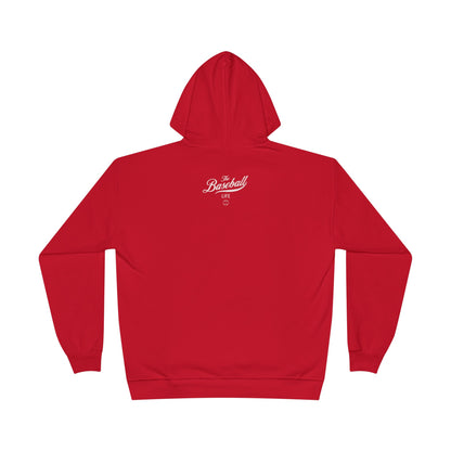 The Baseball Life Hoodie w/Grommets_White Print