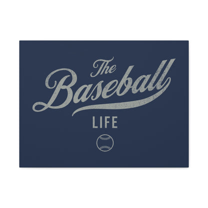 Wall Art Canvas_Navy w Silver Gray