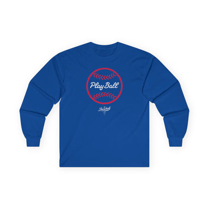 Play Ball Graphic Baseball Long-Sleeve T-Shirt