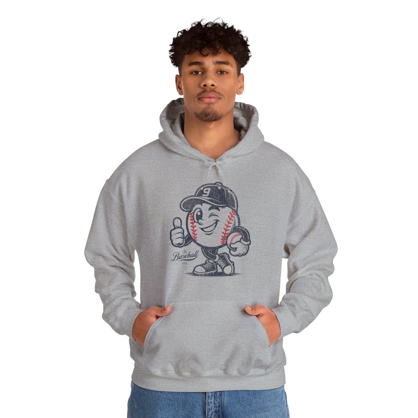 Mr. Baseball Life Mascot Hoodie