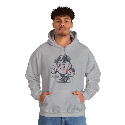 Mr. Baseball Life Mascot Hoodie