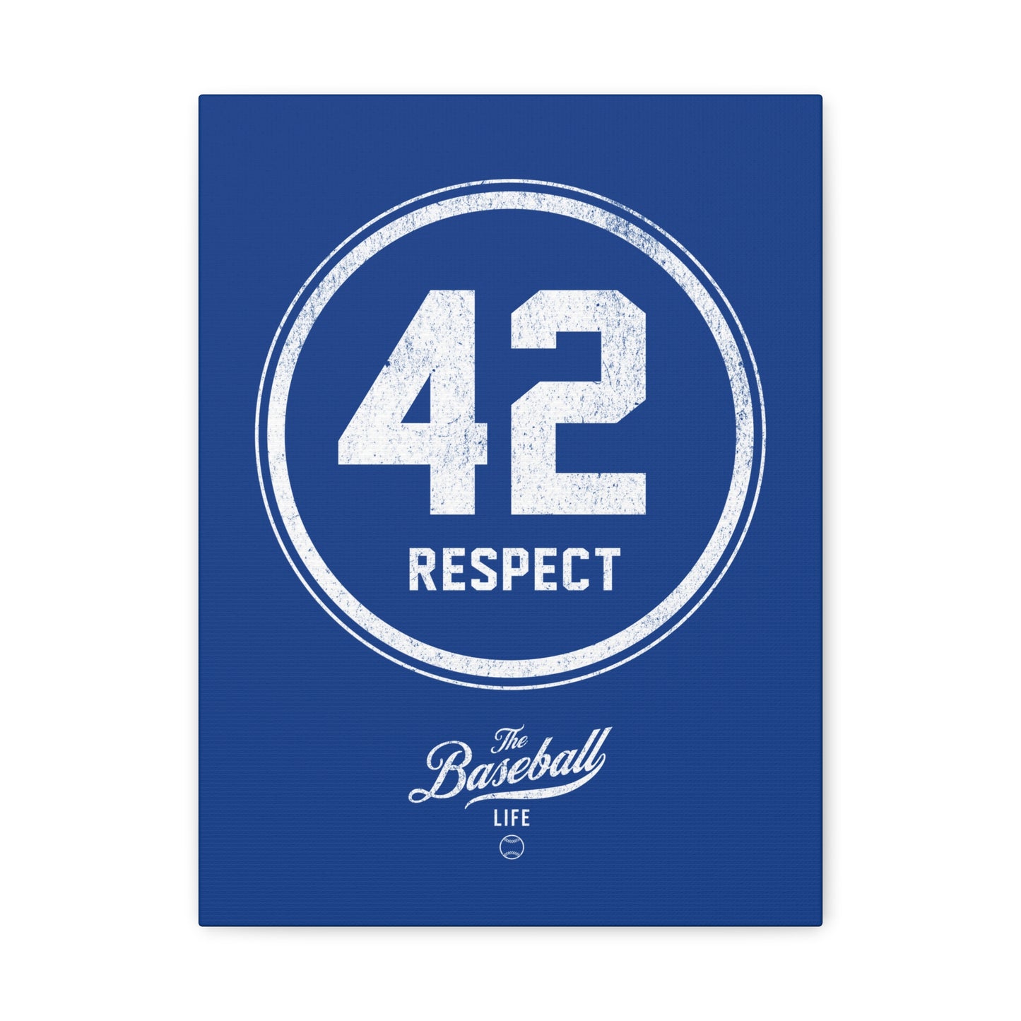 42 RESPECT_Jackie Robinson Tribute Wall Art Canvas