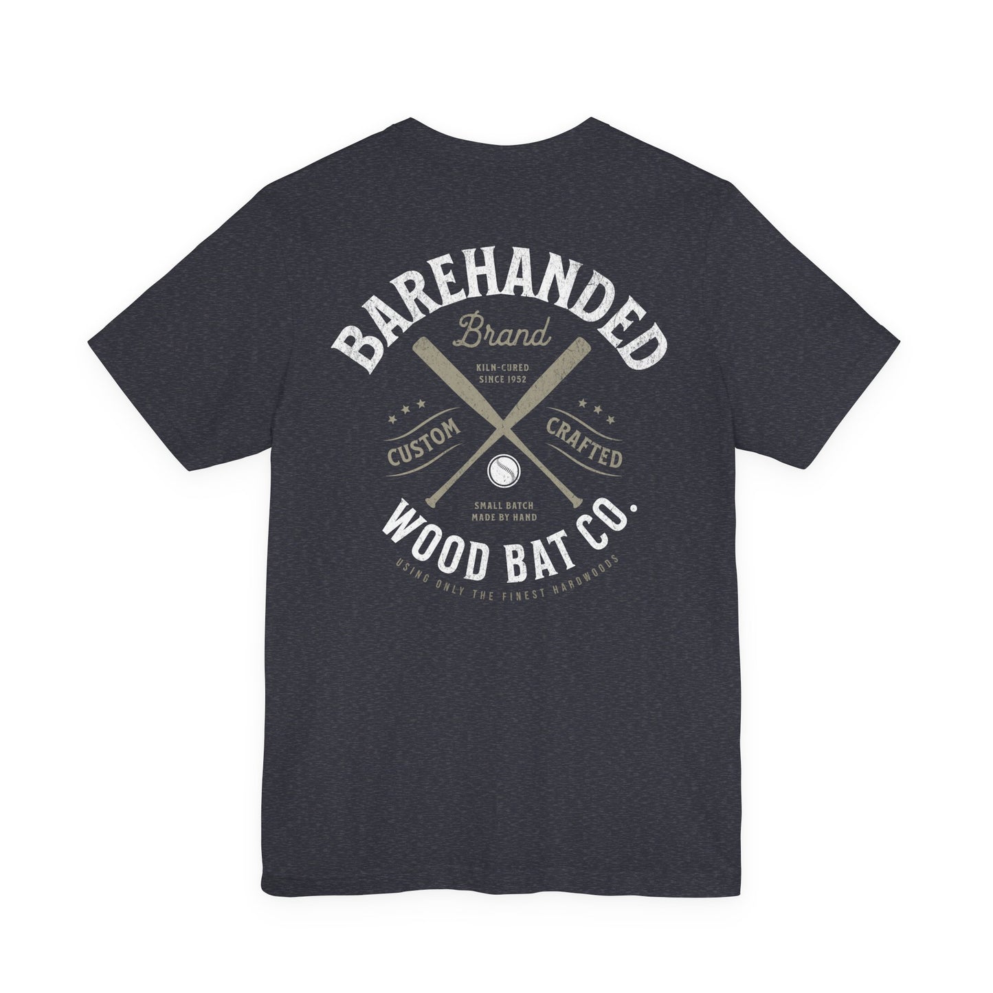 Barehanded Wood Bat Co. Baseball T-Shirt