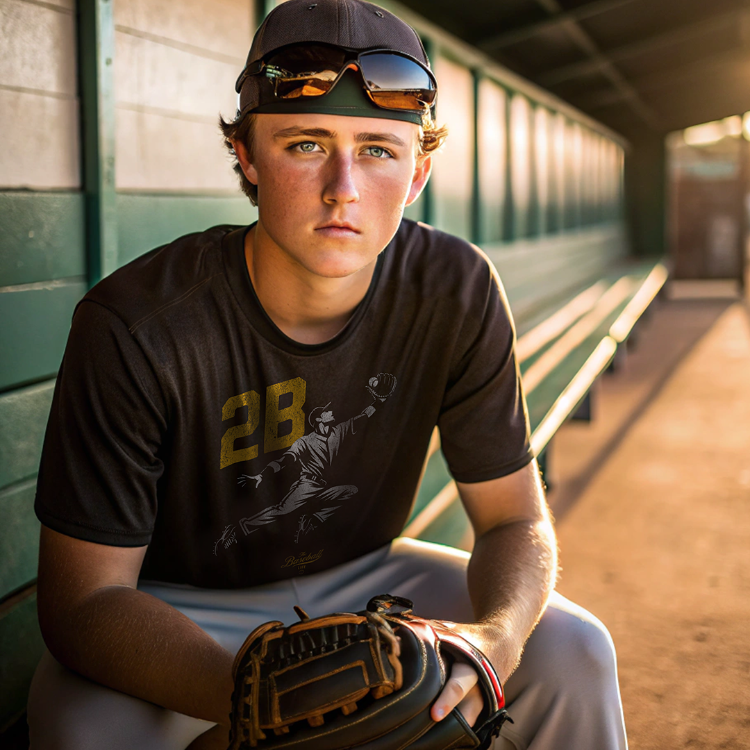 2B_Second Baseman T-Shirt