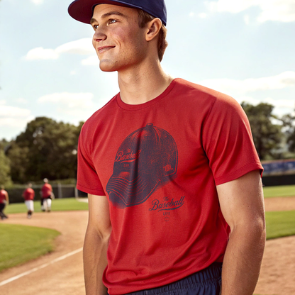 The Baseball Life Ball Cap T-Shirt