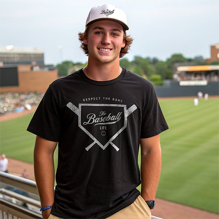 Plate & Crossed Bats T-Shirt