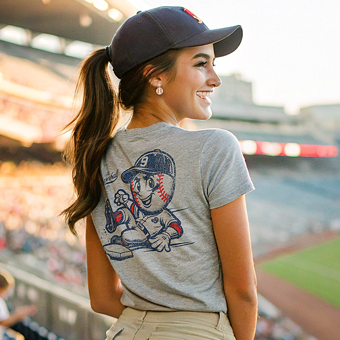 Mr. Baseball Life Mascot Sliding Women's