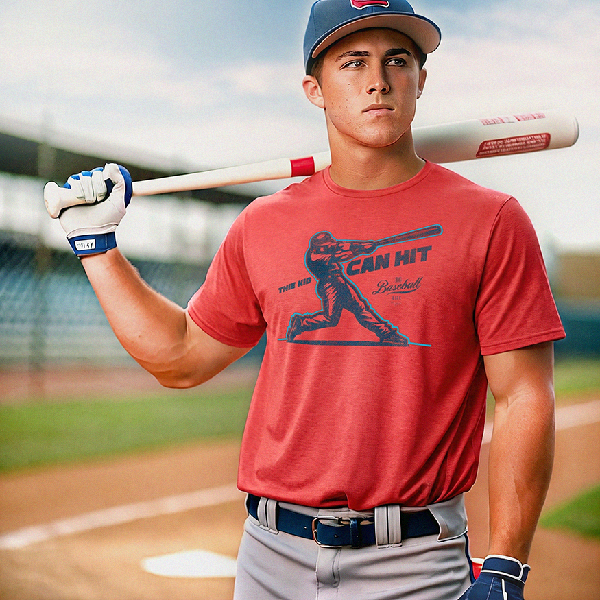 This Kid Can Hit Baseball T-Shirt