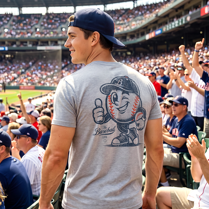 The Original Mr. Baseball Mascot T-Shirt