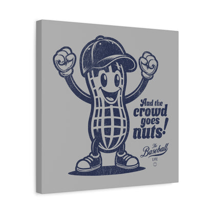 Crowd Goes Nuts Wall Art Canvas_Silver Gray