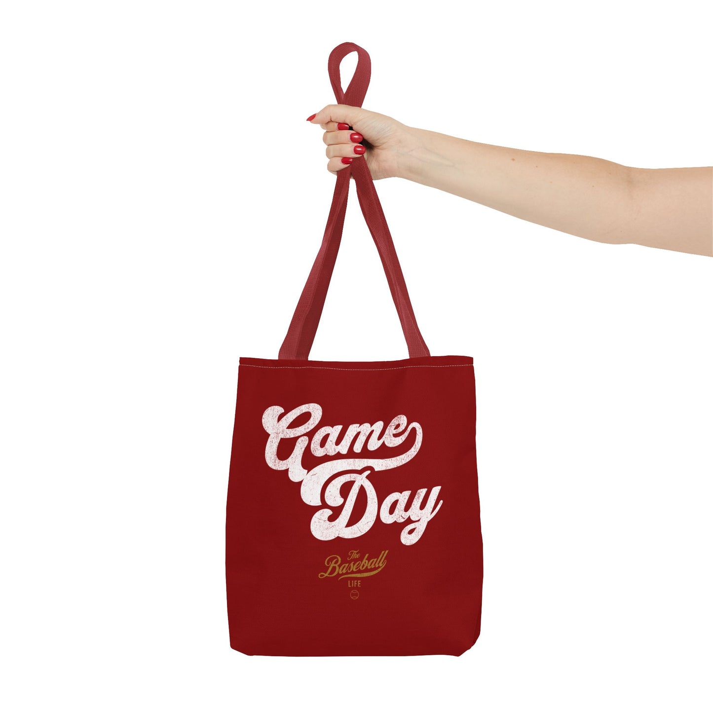 Game Day Tote Bag_Maroon