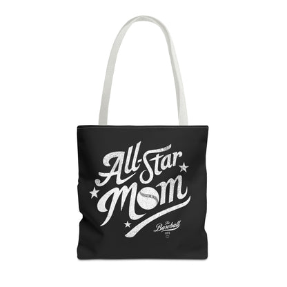 All-Star Mom Tote Bag_Black