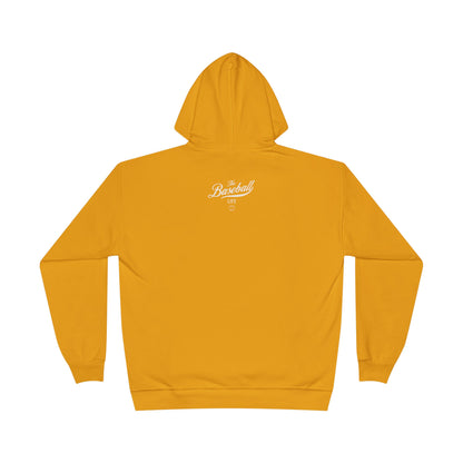 The Baseball Life Hoodie w/Grommets_White Print