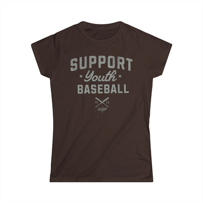 Women's Support Youth Baseball T-Shirt