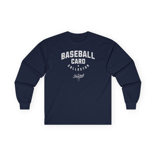 Baseball Card Collector Long-Sleeve T-Shirt