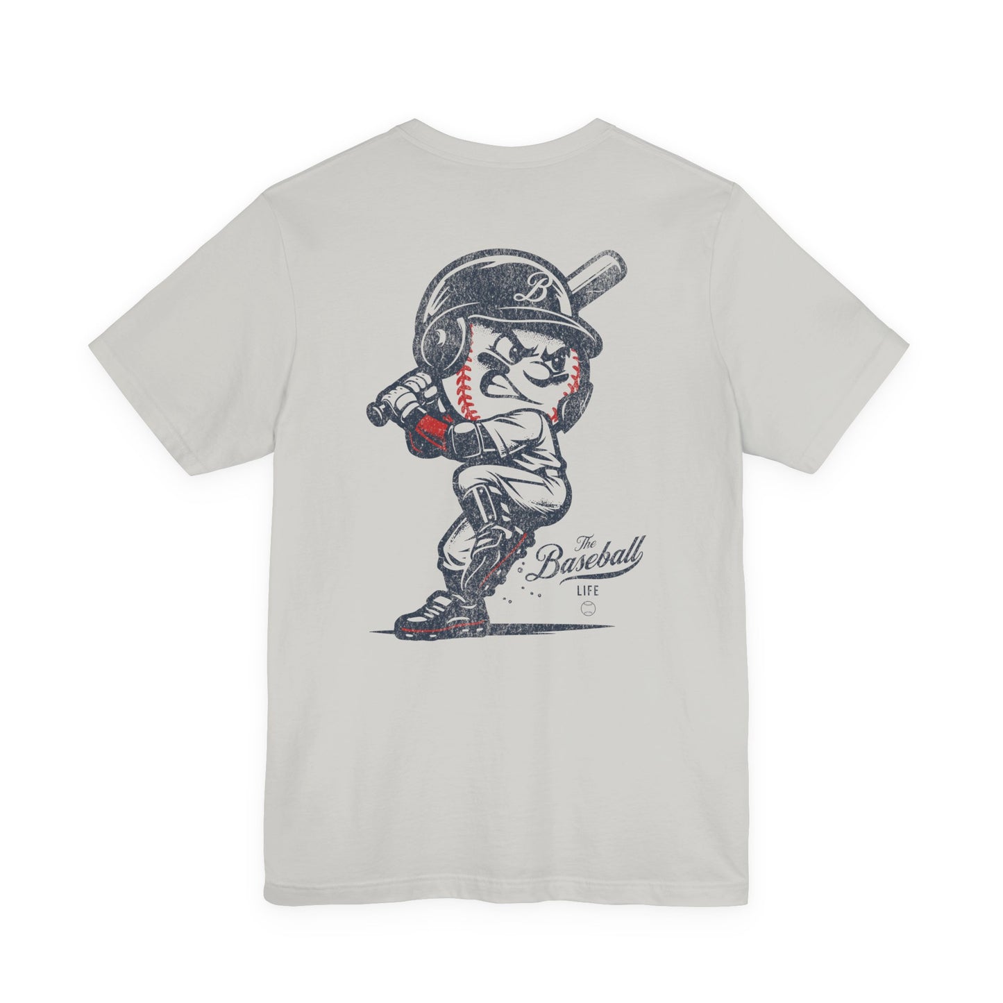 Mr. Baseball Mascot Batting T-Shirt