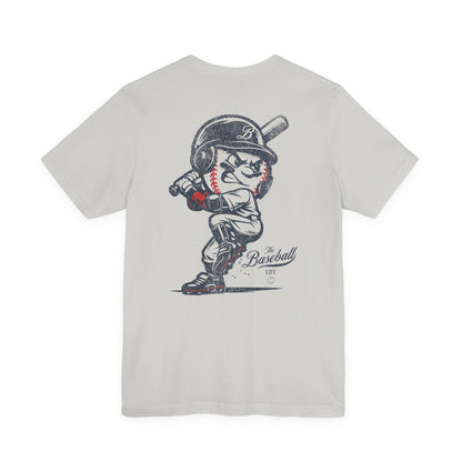 Mr. Baseball Mascot Batting T-Shirt