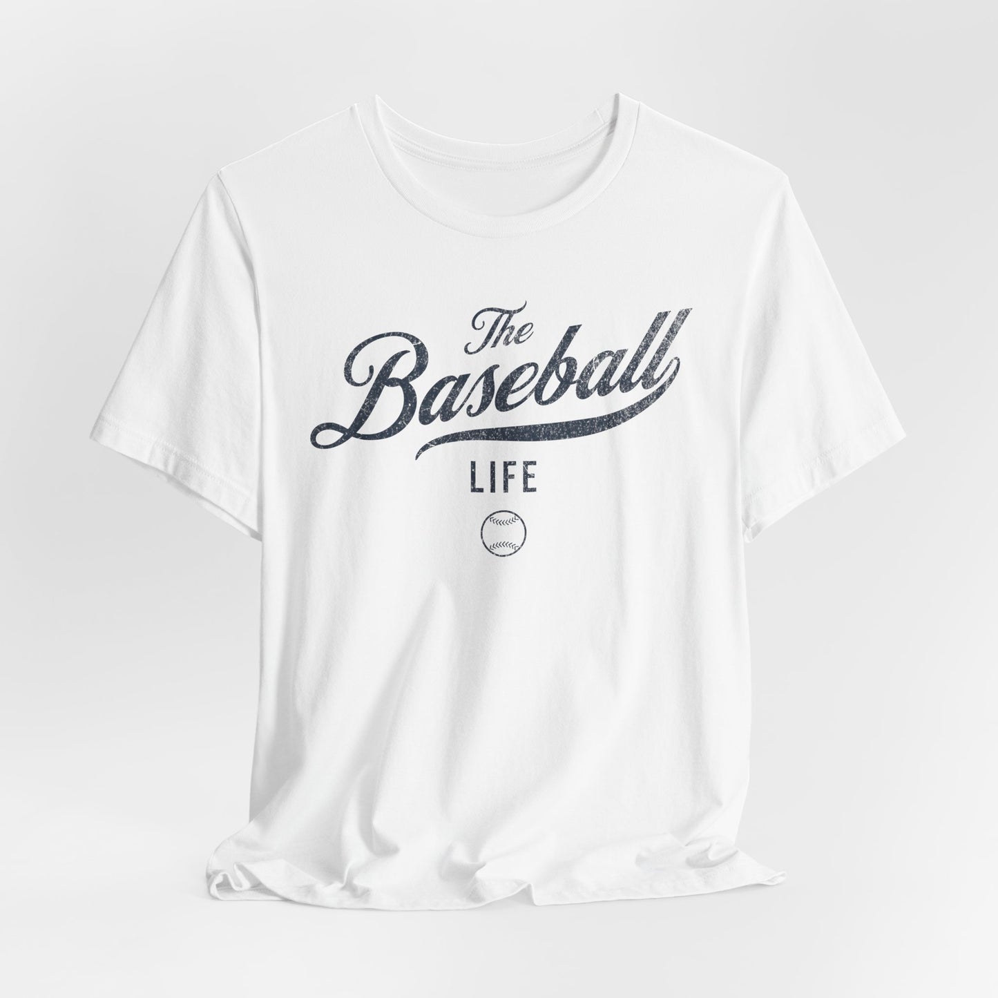 Mr. Baseball Mascot Leaping Throw T-Shirt