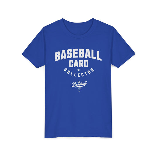 Youth Baseball Card Collector T-Shirt