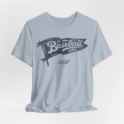 Baseball Pennant T-Shirt - Navy Print