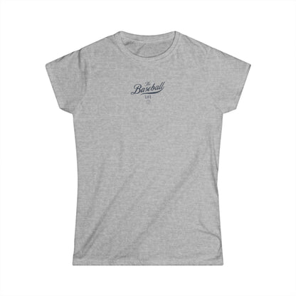Women's Mr. Baseball Mascot Batting T-Shirt
