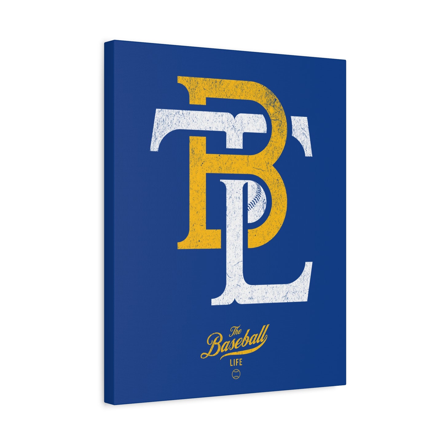 TBL Insignia Wall Art Canvas_Royal Blue