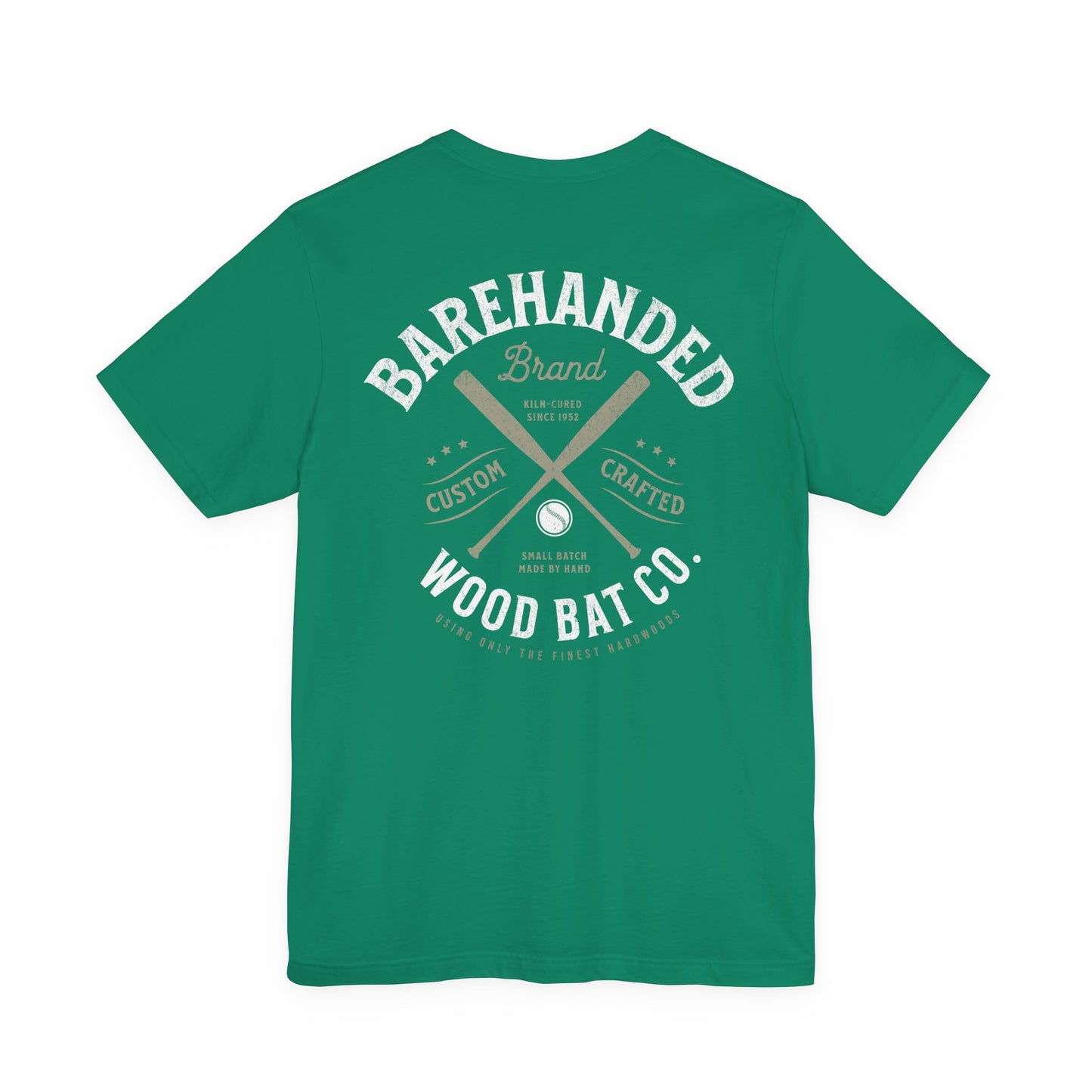 Barehanded Wood Bat Co. Baseball T-Shirt