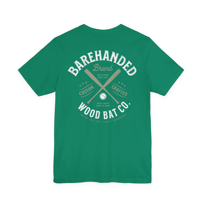 Barehanded Wood Bat Co. Baseball T-Shirt