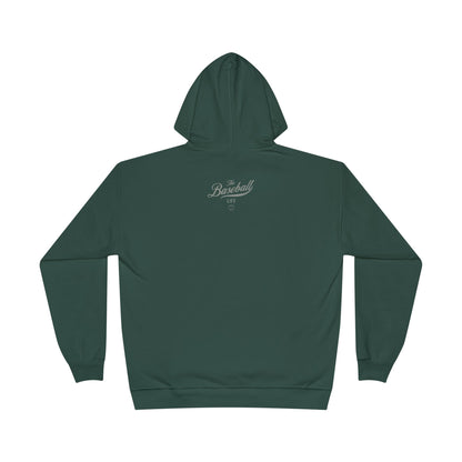 The Baseball Life Hoodie w/Grommets_Silver Gray Print