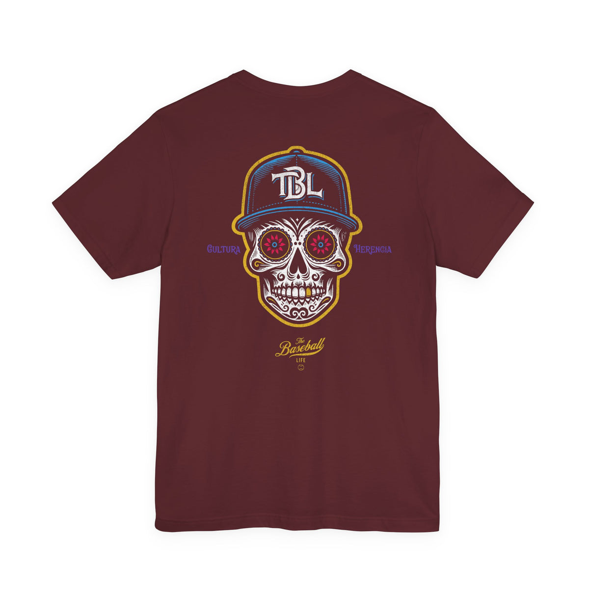 Sugar Skull Baseball T-Shirt