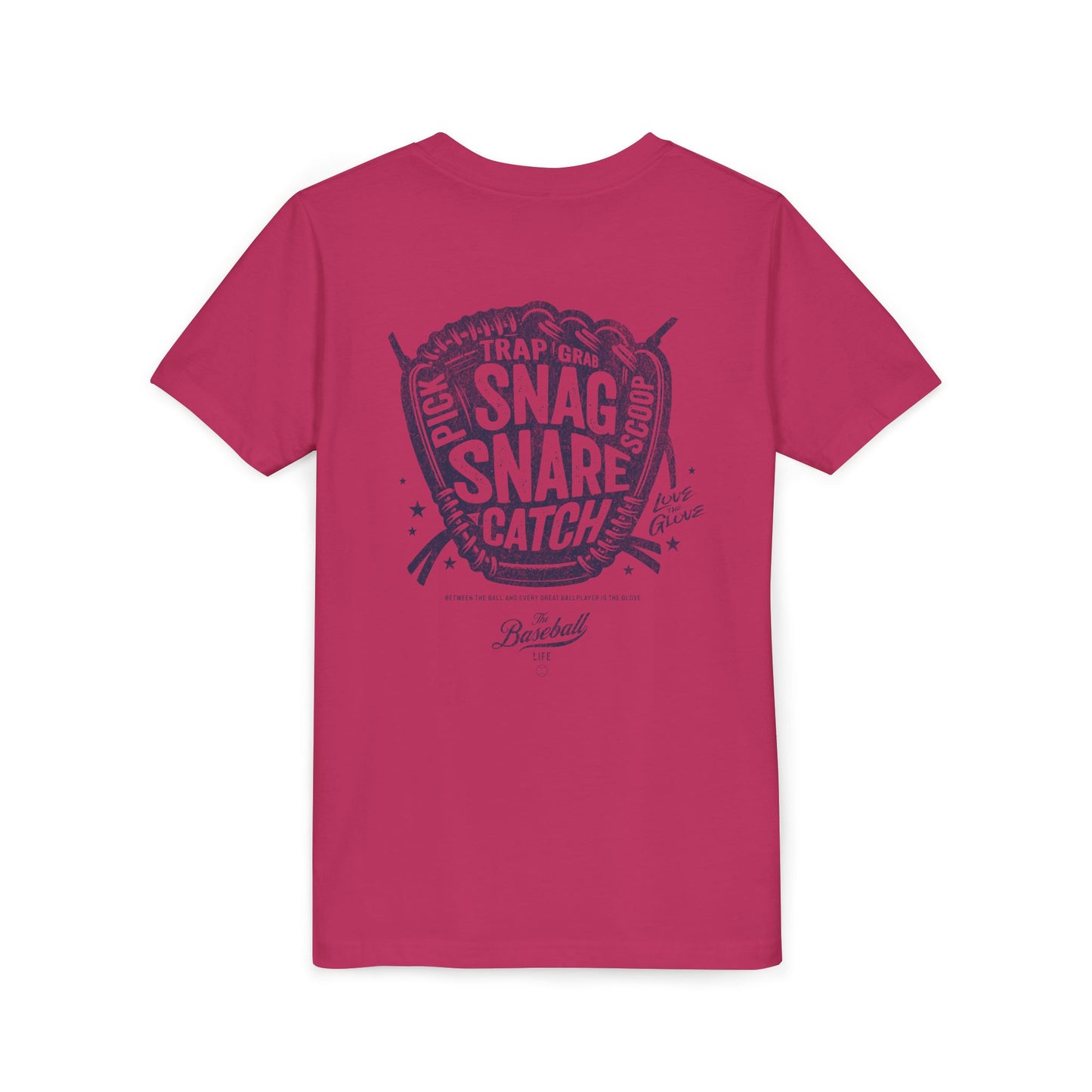 Youth The Baseball Life Glovework T-Shirt