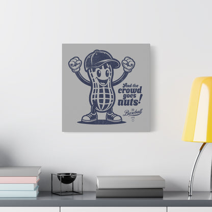 Crowd Goes Nuts Wall Art Canvas_Silver Gray