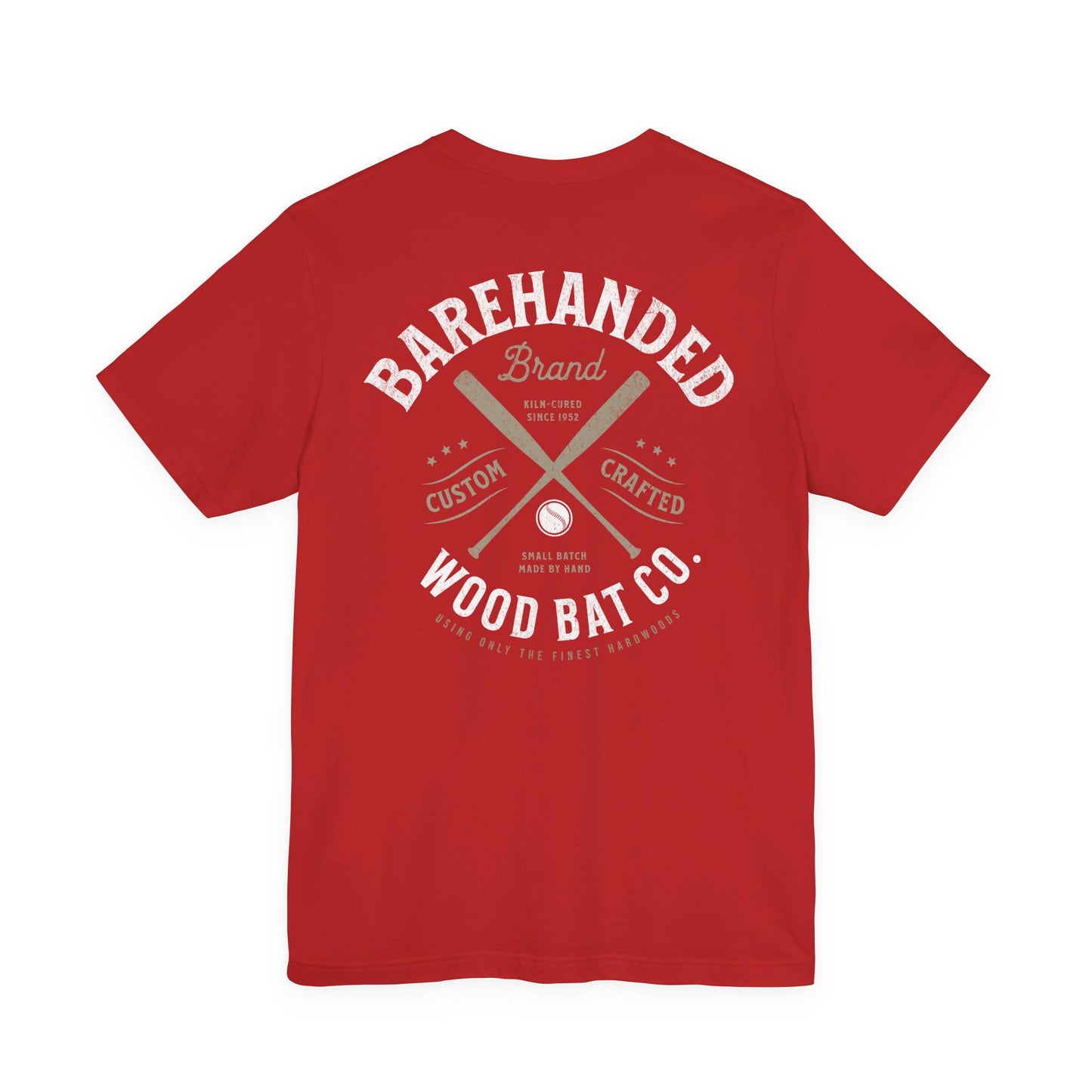 Barehanded Wood Bat Co. Baseball T-Shirt
