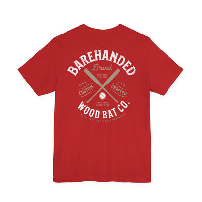 Barehanded Wood Bat Co. Baseball T-Shirt