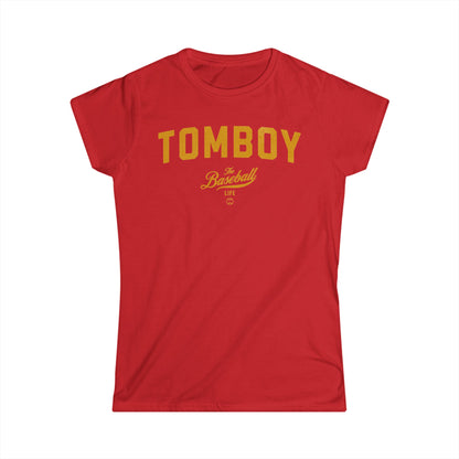 Tomboy Women's Baseball T-Shirt