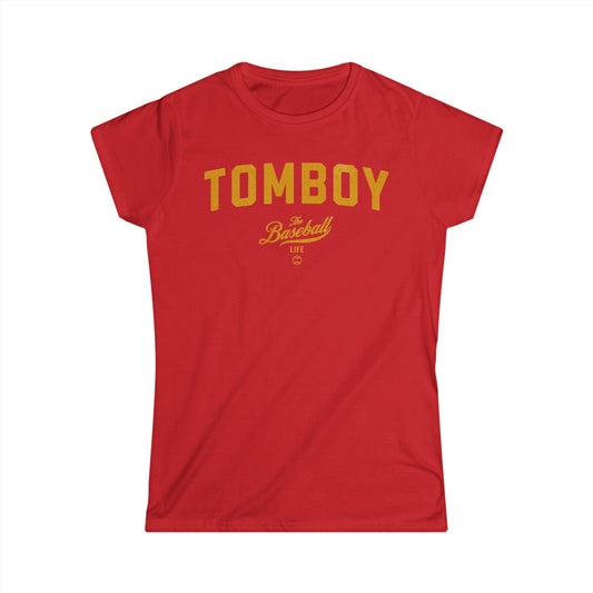 Tomboy Women's Baseball T-Shirt