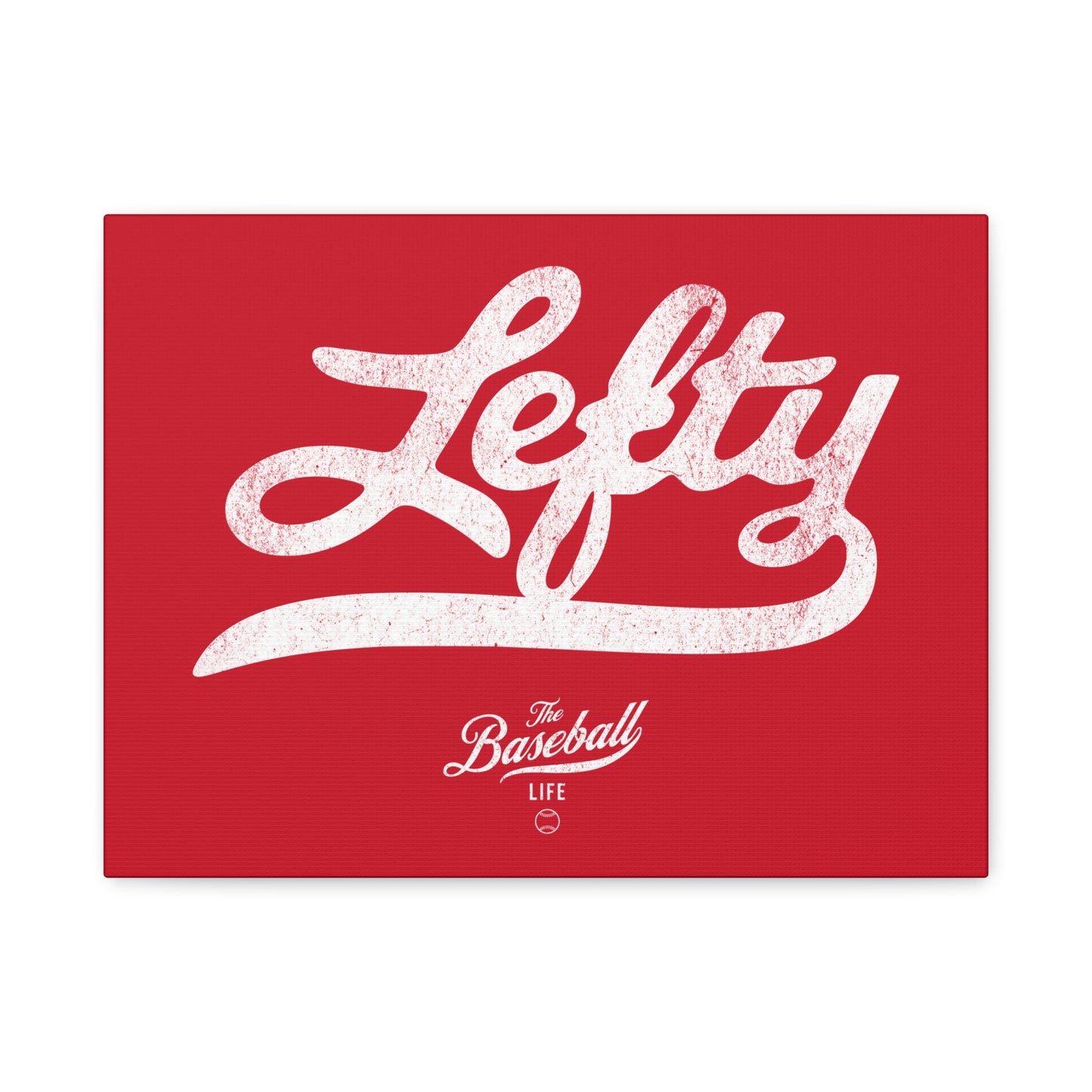 Lefty Wall Art Canvas_Red