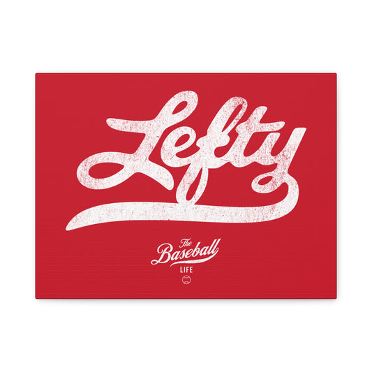 Lefty Wall Art Canvas_Red