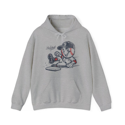 Mr. Baseball Mascot Sliding Hoodie