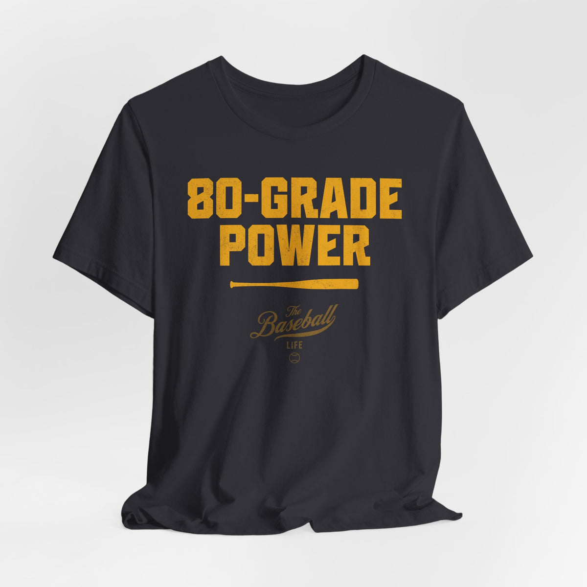 80 Grade Power Baseball T-Shirt