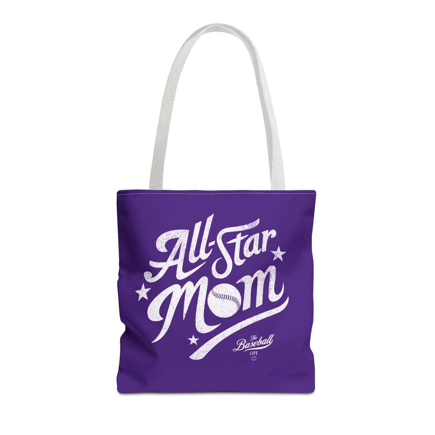 All-Star Mom Tote Bag_Team Purple